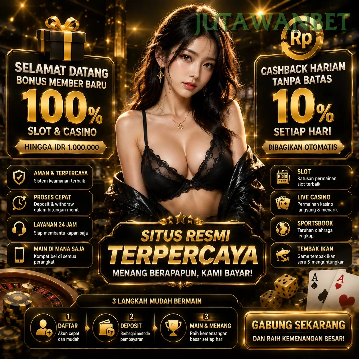 WELCOME BONUS NEW MEMBER 50_ promotion image